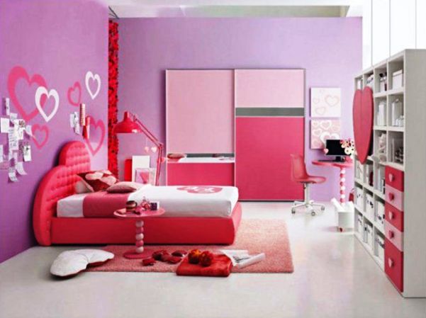 модные обои для детской комнаты 2015 для девочки розовые