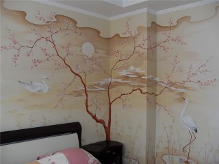 Как сделать рисунок дерева на стене